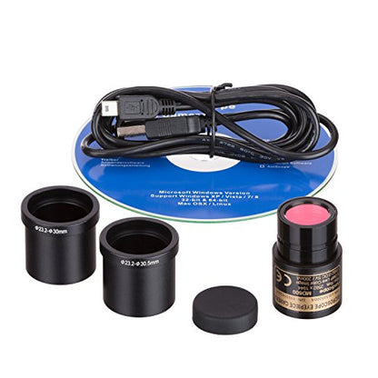 AmScope MD500 USB Digital Camera, 5.0 Megapixel - style: MD500A