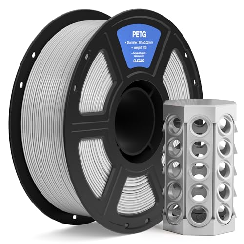 ELEGOO PETG 3D Printer Filament 1.75mm Gray 1KG - color: Gray