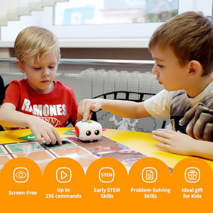 TaleBot Pro Coding Robot for Kids 3-5, Screen-Free STEM Toy