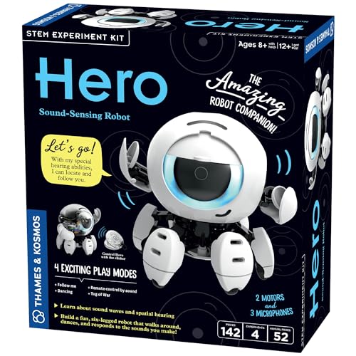 Thames & Kosmos Hero: Sound-Sensing Robot | Robotics Set