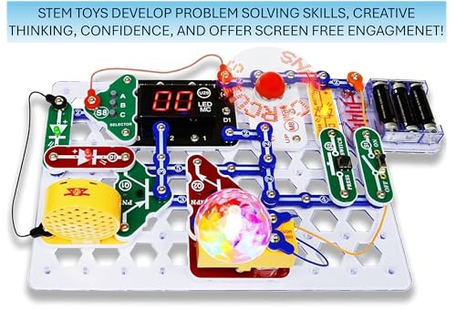 SNAP CIRCUITS Arcade SCA-200 STEM Electronics Kit for Kids Ages 8+ - style: Arcade