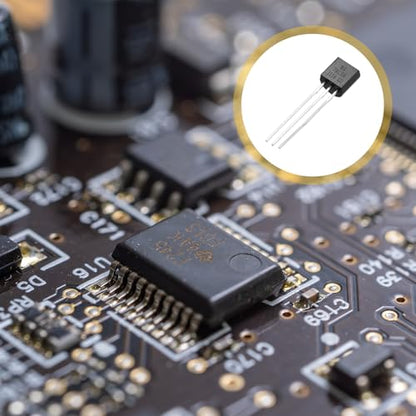 MECCANIXITY 50Pcs 78L05 Transistor Kit, +5V 100mA TO-92 - style: 78L05 +5V