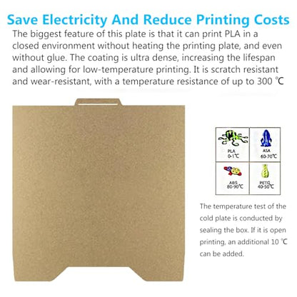 SPARKX i7 Cold Printing Build Plate Upgraded No-Heating No Glue Bed - color: Gold