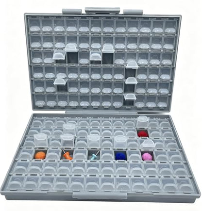 AideTek 4 units BOX-ALL-144 Compartments Empty Enclosure SMD SMT Organizer Great Surface Mount Components Organizer - style: 4BOXALL144