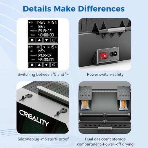 Official Creality Filament Dryer, Space Pi Plus - color: Space Pi Plus