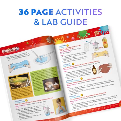 Playz Edible Slime Candy Making Kit for Kids Age 8-12 Years Old w/ 25+ Fun - style: Edible Slime
