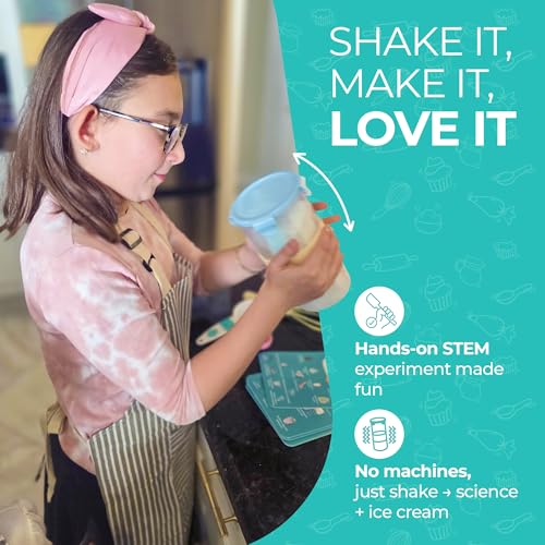 Tovla Jr. Kids Ice Cream Science Maker Kit | Real Reusable | Ages 5-12 - style: Ice Cream Making Kit
