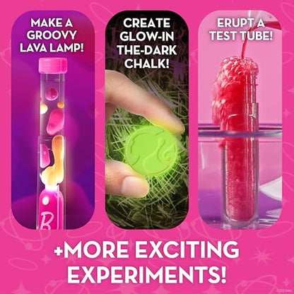 Barbie Chemistry Science Kit with 50 Experiments for Kids Ages 8-12