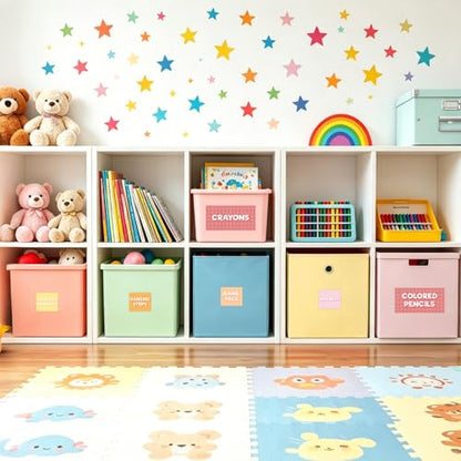 Fancy Land Teacher Toolbox Labels for Classroom Organization Storage