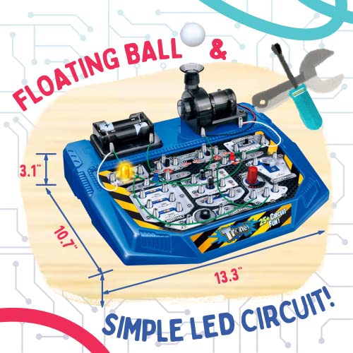 Playz Electronic Circuit Board Kit with Playz Advanced Electronic Circuit Board STEM Kits for Kids