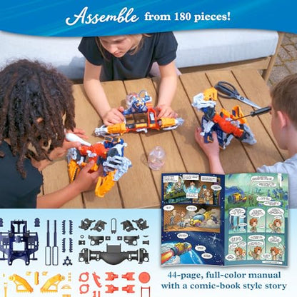 Thames & Kosmos Mega Cyborg Hydro Blaster | Robotics & Engineering Set