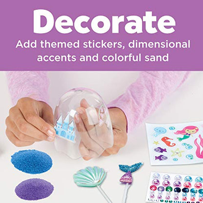 Creativity for Kids Mini Garden: Mermaid Terrarium Kit - Mermaid Gifts for Girls, Crafts and Toys, Stocking Stuffers for Kids (Ages 6+)