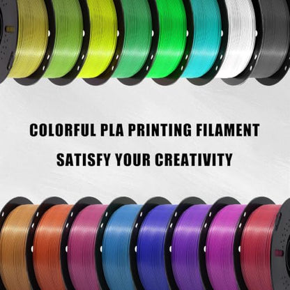 1.75mm Skin PLA+ Filament Accuracy +/- 0.02mm, 1kg Spool (2.2lbs) - color: Skin