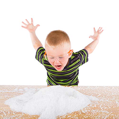 Steve Spangler Science Insta-Snow Powder, STEM Activity for School and Homeschool Activities, Fun & Safe Science Kits, Kids Make Fluffy Snow in Seconds, Top Sensory Toy for Classrooms, 14 oz - size: 14 oz (Pack of 6)