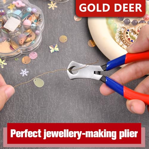 Mini End Nippers Precision End Cutters Small End Cutting Plier Nail Puller Tool for Carpenter Jewelry Pliers for Beading Jewelry Making Wire Cutting DIY Craft Hobby Supplies - style: End Cutting Pliers
