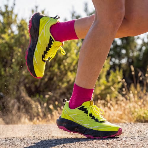 NORTIV 8 Women's Breathable Trail Running Shoes - color: Lemon Green, size: 7