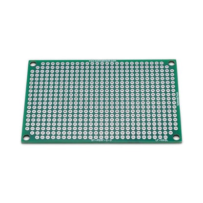 Double Sided LF HASL Perf Board, PCB Board, Electronic Circuit Board for DIY Prototype Circuit, FR4, Plated Through Hole Solder Prototype Board, ST-PERF-2-3 (2" x 3" - 2 Pack) - style: 2" x 3" - 2 Pack