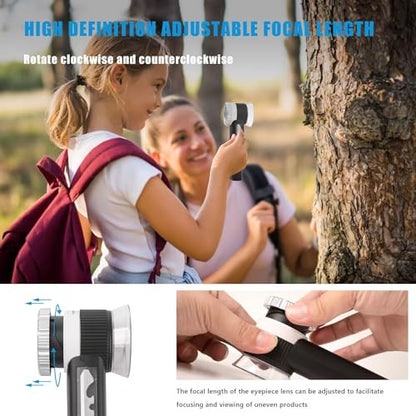 30X Loupe Magnifier Eye Loops Magnifying Glass Jewelry Coin Supplies - style: Handheld