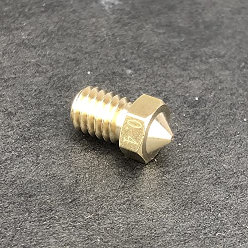 Nozzles 10 pcs 0.4mm 3D Printer Extruders Brass Nozzles - size: V5/V6 Brass, style: Part: 0.4 Nozzles