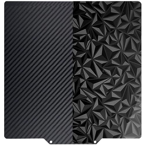 Qidi Plus 4 Build Plate 310x310mm Double Sided Smooth PET PEO Sheet - size: 310x310mm