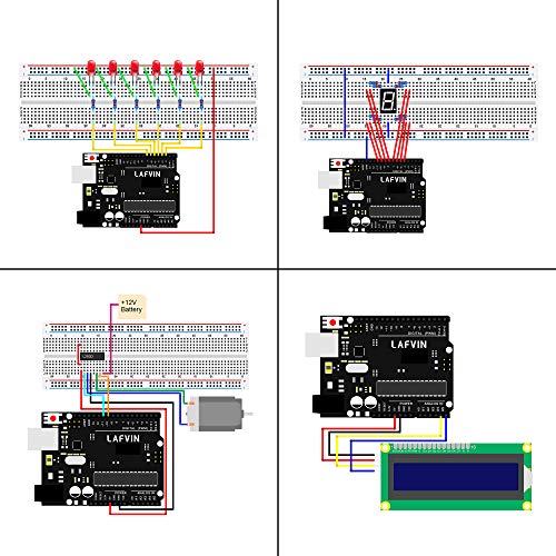 LAFVIN Ultimate Starter kit with R3 Board Mega2560 Mega328 Nano Compatible with Arduino IDE with Tutorial