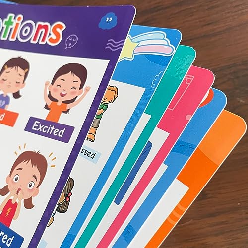 Lachilly Primer Fun Learning Poster Flash Cards - Perfect for Toddler Education, Pre-K and Kindergarten Learning Activities, Suitable for Autistic Children and Primary School Kids, 10 Sheets - style: Primer 10P