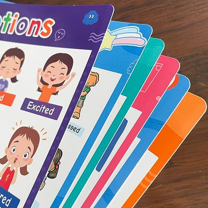 Lachilly Primer Fun Learning Poster Flash Cards - Perfect for Toddler Education, Pre-K and Kindergarten Learning Activities, Suitable for Autistic Children and Primary School Kids, 10 Sheets - style: Primer 10P