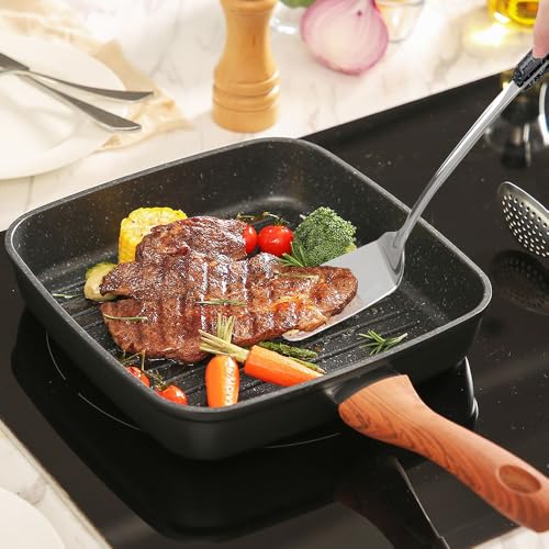 Stainless Steel Spatula with Heat Resistant Handle - color: Stainless Steel Spatula-1