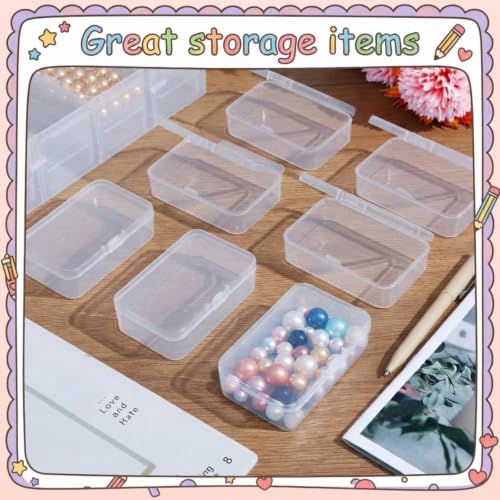 13 Pack Small Plastic Bead Organizers with Clear Case, 3.3 x 2.2 x 1 Inch - size: 3.3 x 2.2 x 1 Inch