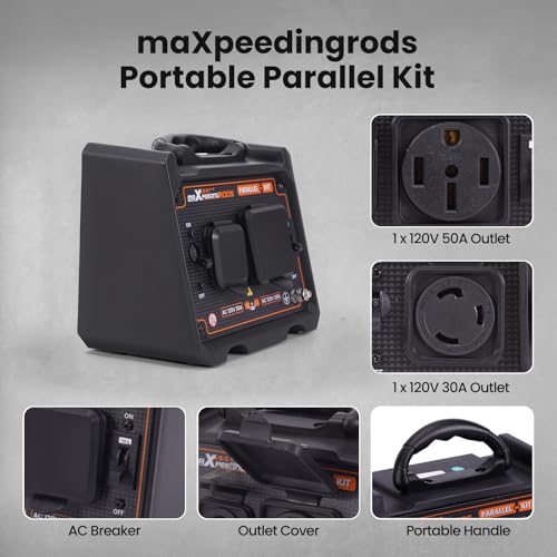 maXpeedingrods Generator Parallel Kit with 120V 30A, 120V 50A Outlets