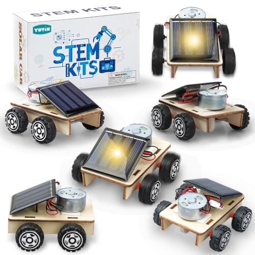 STEM Science Kits, Solar Car Circuit Kits Building Toys for Kids Classroom