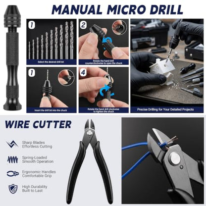 82 PCS 3D Printer Tool Kit, All-in-One Accessories for FDM/SLA Printers