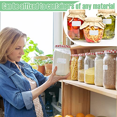 Outus 3000 Pcs Removable Food Labels for Restaurant Containers, 1 x 2 Inch