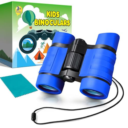 Binoculars for Kids, Kids Binoculars for 3-12 Boys Girls, Outdoor Toys - color: Dark Blue