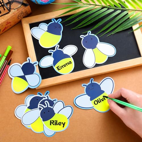 Kolldenn 72 Pcs Firefly Cutouts for Bulletin Board Firefly Sticker Paper - style: Firefly