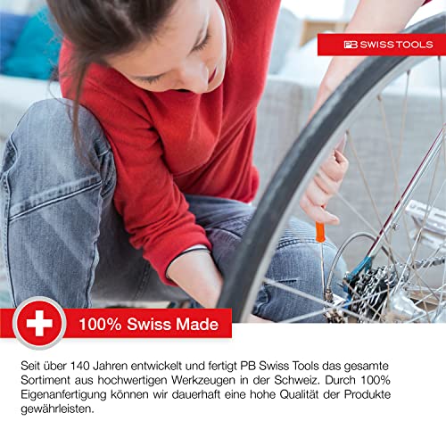 PB Swiss Tools Hex Electronic Screwdriver Set PB 8625 | 100% Swiss Made | 4-piece Electronic Screwdriver Set Size 1.5/2/2.5/3 mm for Fine Tightening and Adjustment Work