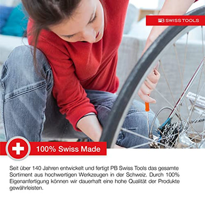 PB Swiss Tools Hex Electronic Screwdriver Set PB 8625 | 100% Swiss Made | 4-piece Electronic Screwdriver Set Size 1.5/2/2.5/3 mm for Fine Tightening and Adjustment Work