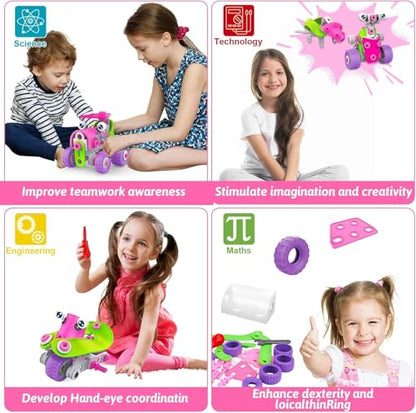 Tsomtto Educational STEM Toys for 4 5 6 7 8+ Year Old Girl Birthday Gifts