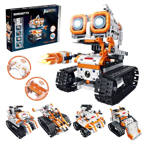 Coding Robot Building Kit for Kids, App Remote Control Compatible with Lego