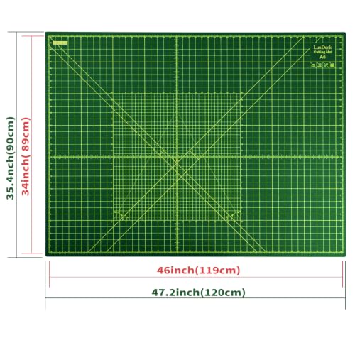 Large Self-Healing Sewing Cutting Mat 36 x 48 in / A0 Quilting Cutting Mats