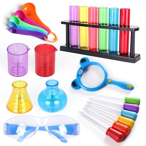 Science Kits for Kids 3-5 Test Tube Droppers for Kids Chemistry Set