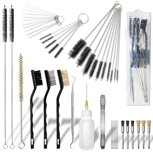 Spray Gun Cleaning Kit, Universal Paint Gun Cleaner Brushes Set, Paint Sprayer Cleaning Kit