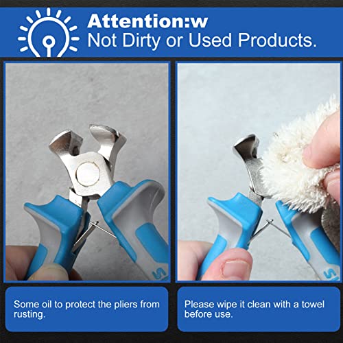SPEEDWOX 4 Inches End Nippers Precision End Cutters Pliers Nail Pulling - style: 4" End Cutting Plier