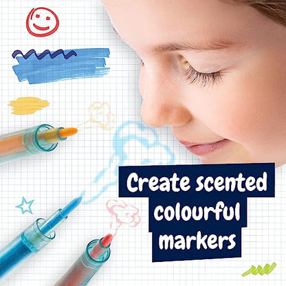 Science4you Marker Maker for Kids - Make Your Own Washable and Scented Markers for Kids, Marker Set with 12 Activities + 65 Contents, Stem Toys, Games, Gifts for 6+ Year Old Boys and Girls… - style: Classic