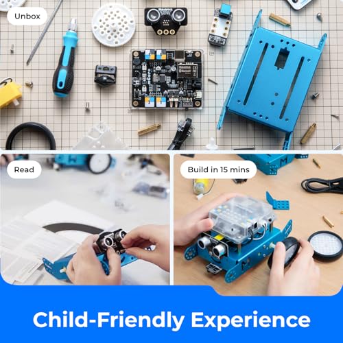 Makeblock mBot STEM Coding Toys Robotics for Kids Ages 8-12 - size: mBot Blue