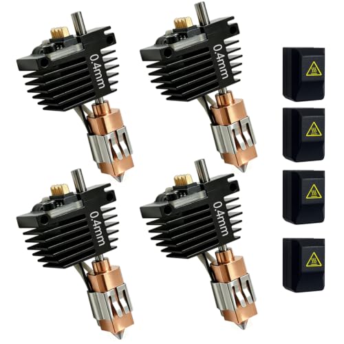 4‑Pack 0.4mm Creator 5 Nozzle for Flashforge Creator 5 Pro Hotend - size: 4PK 0.4MM