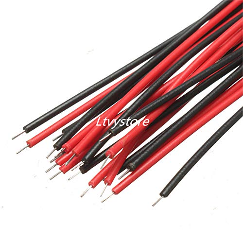 80Pcs 5MM 5V 8Colors LED Pre Wired Prewired Lamp Light Bulb Prewired Emitting Diode +80Pcs Black 5MM LED Plastic Clip Holder Display Panel - size: 5mm