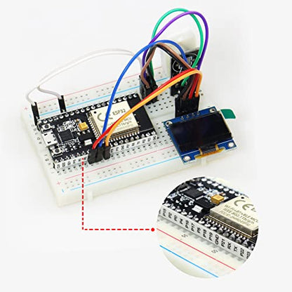 ESP32S ESP32 Development Board 2.4 GHz Dual Core WLAN WiFi + Bluetooth 2-in-1 Microcontroller ESP-WROOM-32 Chip for Arduino (38PIN Narrow Version, 2PCS) - size: 38 PIN