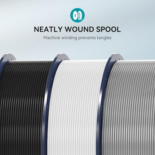 PETG Filament 1.75mm, Ultra Tough, Heat Optimized, Odorless, 1kg(2.2lbs) SUNLU PETG 3D Printer Filament, Dimensional Accuracy +/- 0.02mm, Blue - color: 1kg - Blue