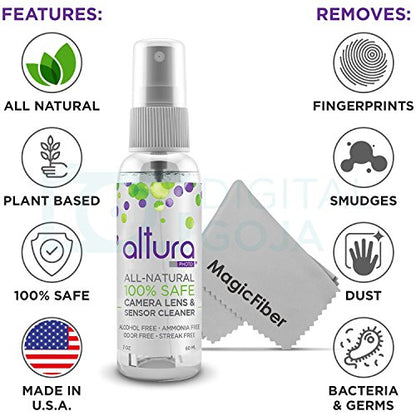 Altura Photo Camera Cleaning Kit, APS-C Sensor Cleaner for DSLR Mirrorless - style: APS-C